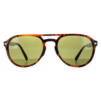 Persol PO3235S Sunglasses Havana / Green
