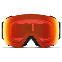 Smith Ski Goggles I/O Mag 0JX MP Black ChromaPop Everyday Red Mirror & CP Storm Yellow Flash