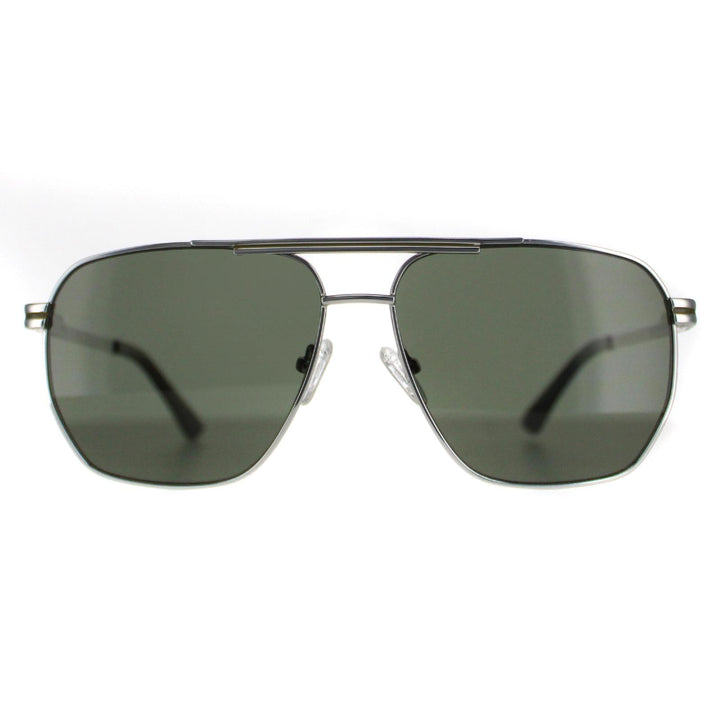 Guess Sunglasses GF0230 10N Shiny Light Nickeltin Green
