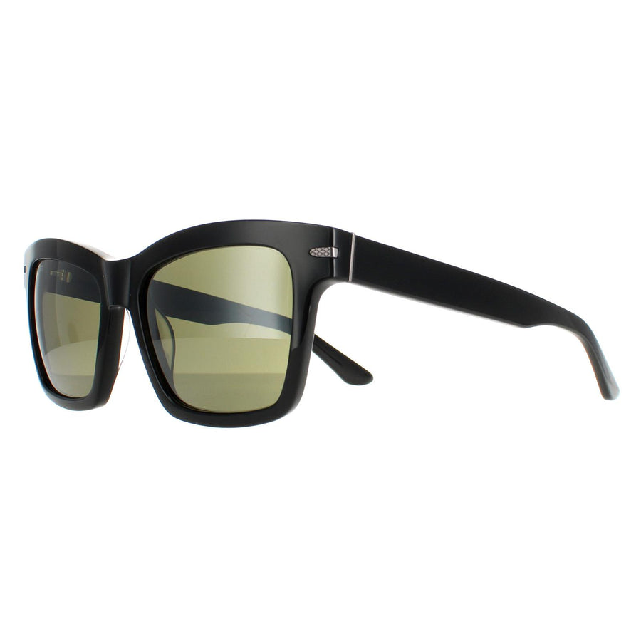 Serengeti Sunglasses Winona SS528001 Shiny Black Mineral Polarized Green 555nm