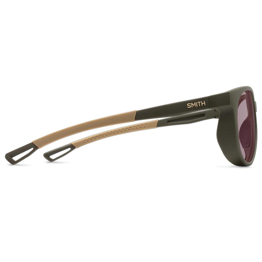 Smith Sunglasses Seeker DLD EI Matte Forest ChromaPop Low Light Rose ...