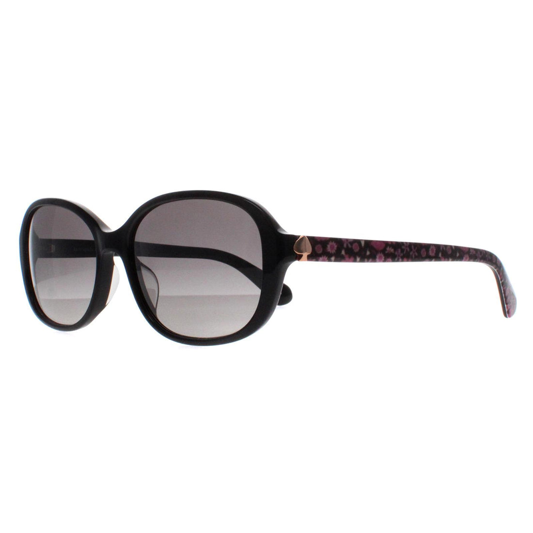 Kate Spade Sunglasses Izabella/G/S 807 WJ Black Grey Gradient Polarized