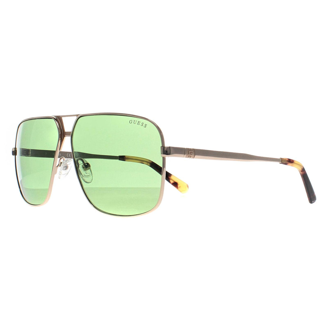 Guess Sunglasses GU00070 32N Gold Green