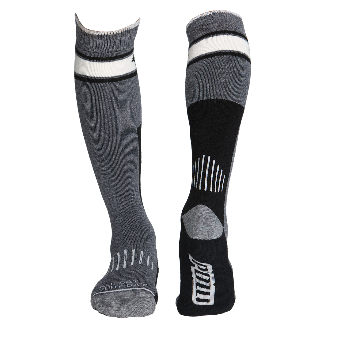 POW Charcoal Lightning Tree Performance Socks - 3 Pack - 1-7