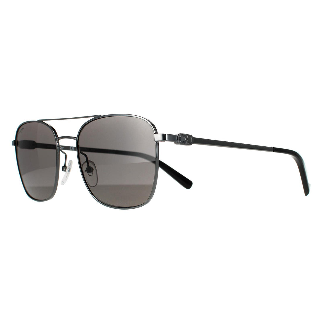 Salvatore Ferragamo Sunglasses SF158S 015 Dark Gunmetal Smoke Grey