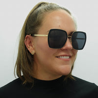 Hugo Boss Sunglasses BOSS 1208/S RHL IR Gold Black Grey