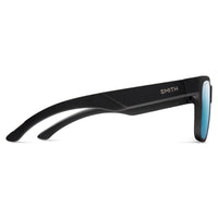 Smith Sunglasses Lowdown 2 003 QG Matte Black ChromaPop Polarized Blue Mirror