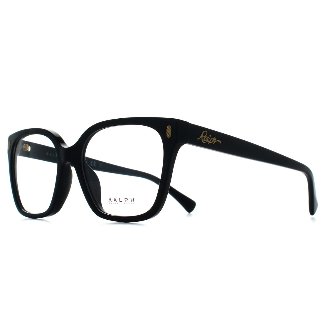 Ralph by Ralph Lauren Glasses Frames RA7158U 5001 Shiny Black Women