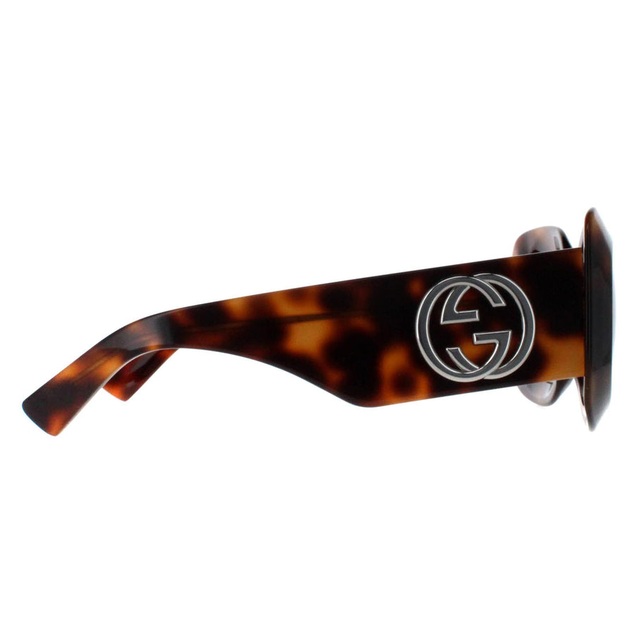 Gucci Sunglasses GG1695S 002 Havana with Silver Brown  display picture 2