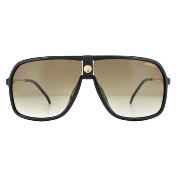 Carrera 1019/S Sunglasses Black Gold / Brown Gradient