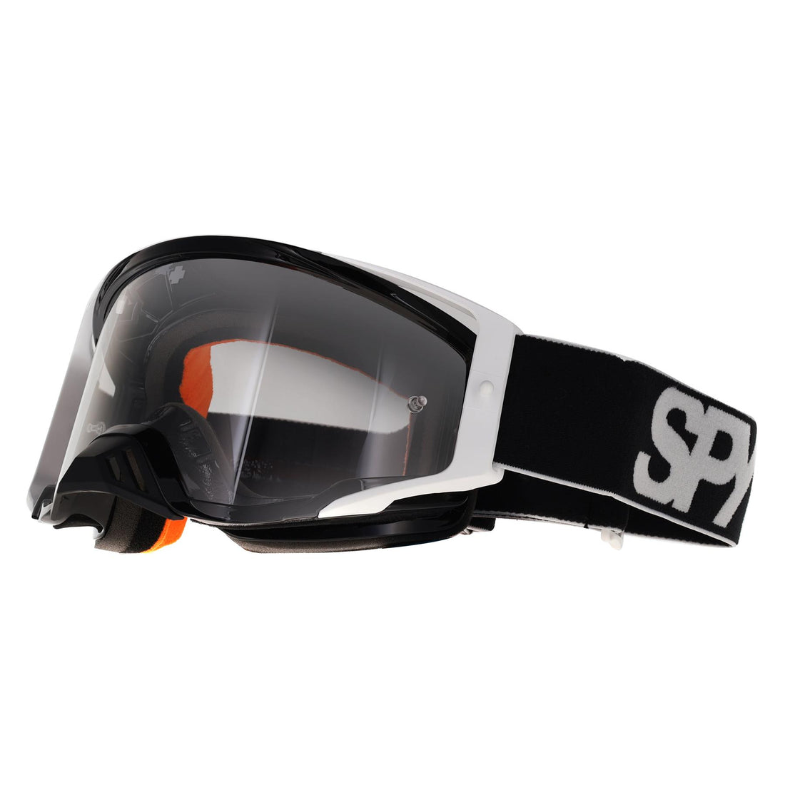 Spy MX Motocross Goggle Foundation 323506374096 Matte Black Clear