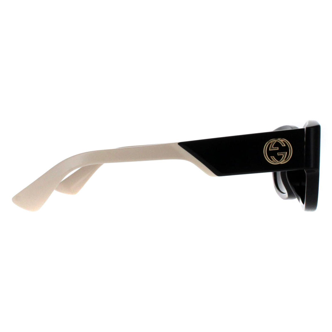 Gucci Sunglasses GG1667SK 001 Black with Ivory Grey