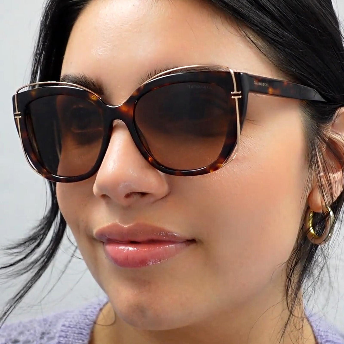 Tiffany TF 4148 80013B Black Brown Gradient