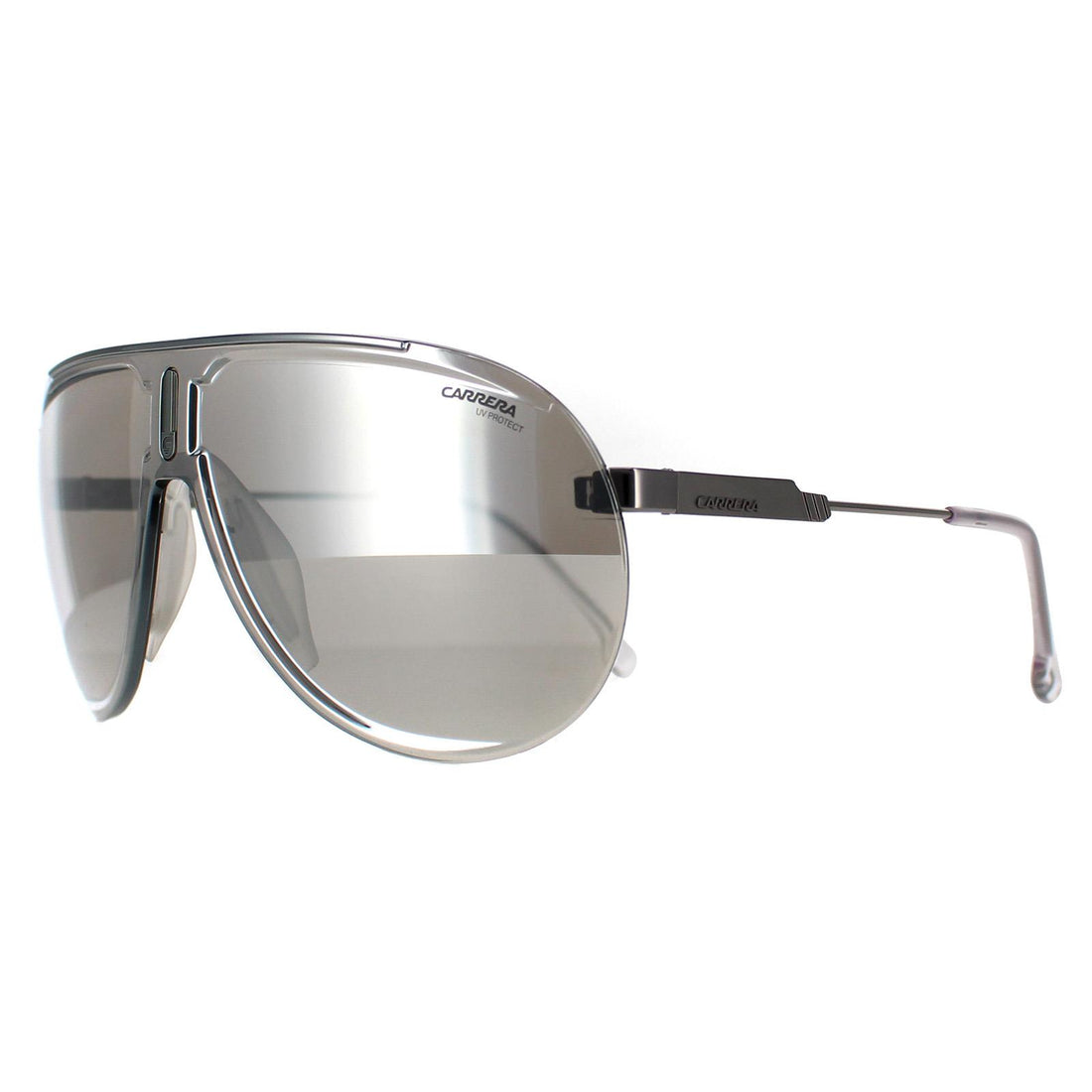 Carrera Sunglasses SuperChampion 6LB T4 Ruthenium Silver Mirror