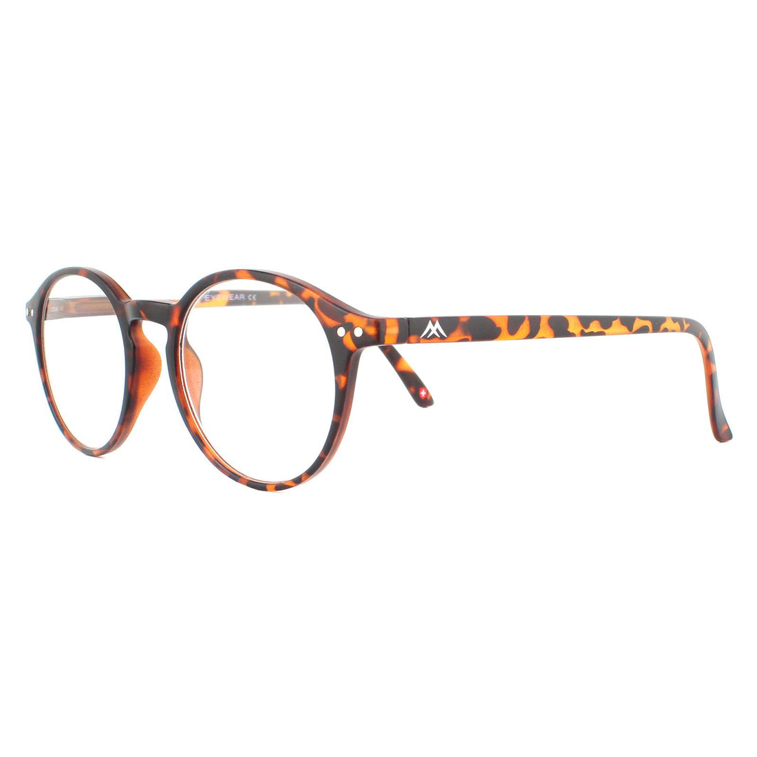 Montana Reading Glasses MR65-A Matte Brown Turtle Men Women +2.00