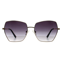 Guess Sunglasses GF6137 32B Gold Grey Gradient
