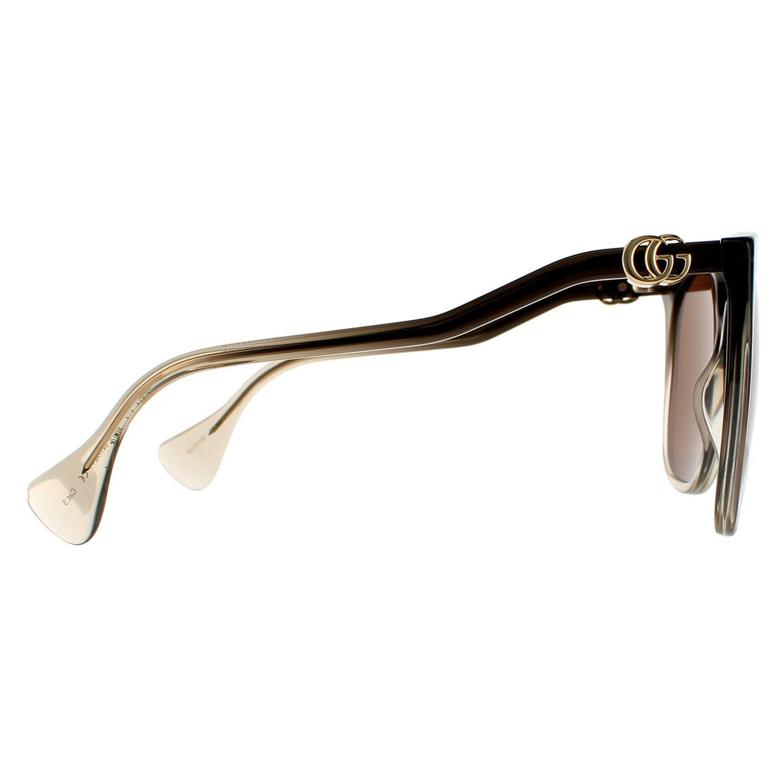 Gucci Sunglasses GG1010S 002 Brown Brown