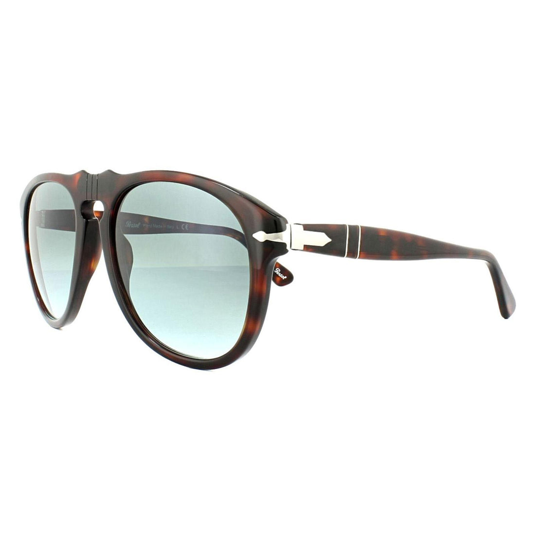 Persol Sunglasses 0649 24/86 Dark Havana Light Blue Gradient 54mm