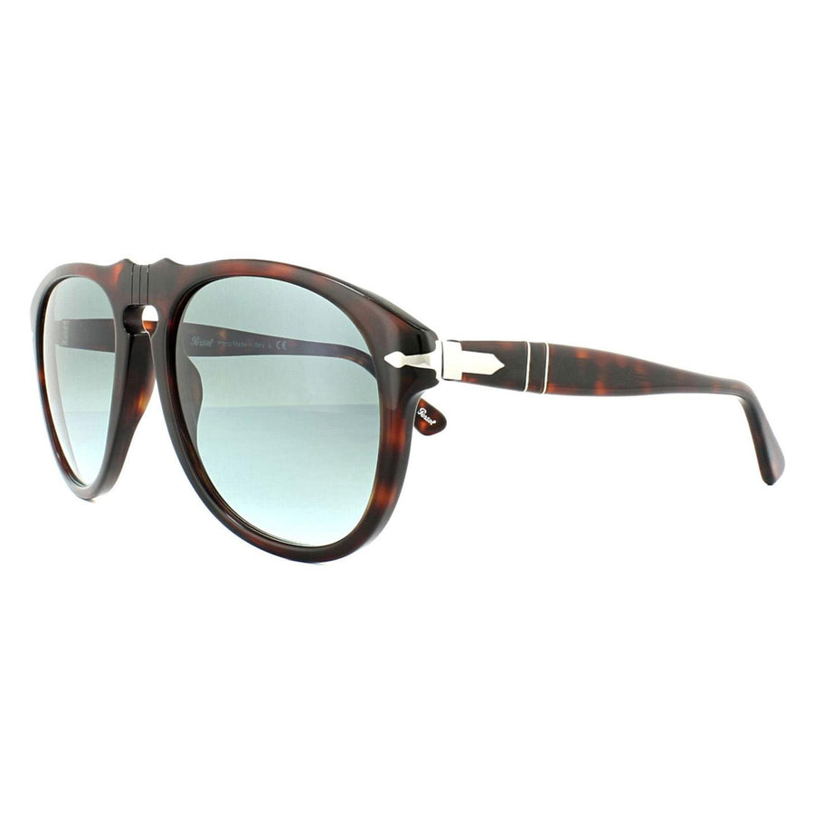 Persol Sunglasses 0649 24/86 Dark Havana Light Blue Gradient 54mm