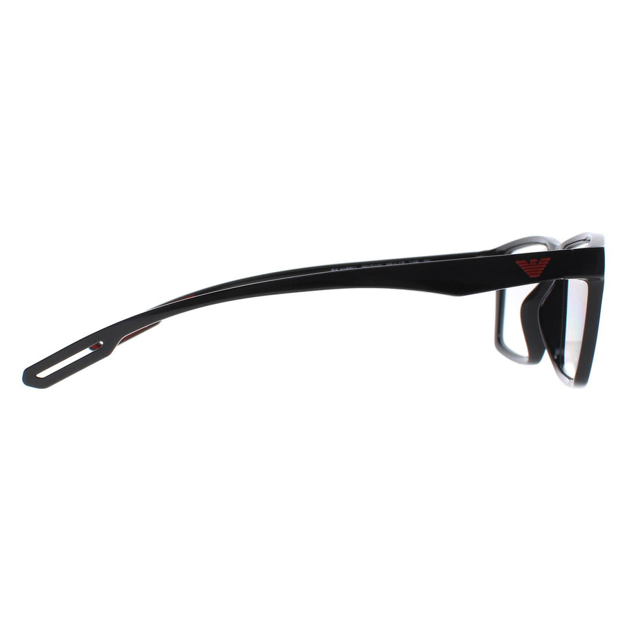 Emporio Armani Glasses Frames EA4189U 50171W Shiny Black Men