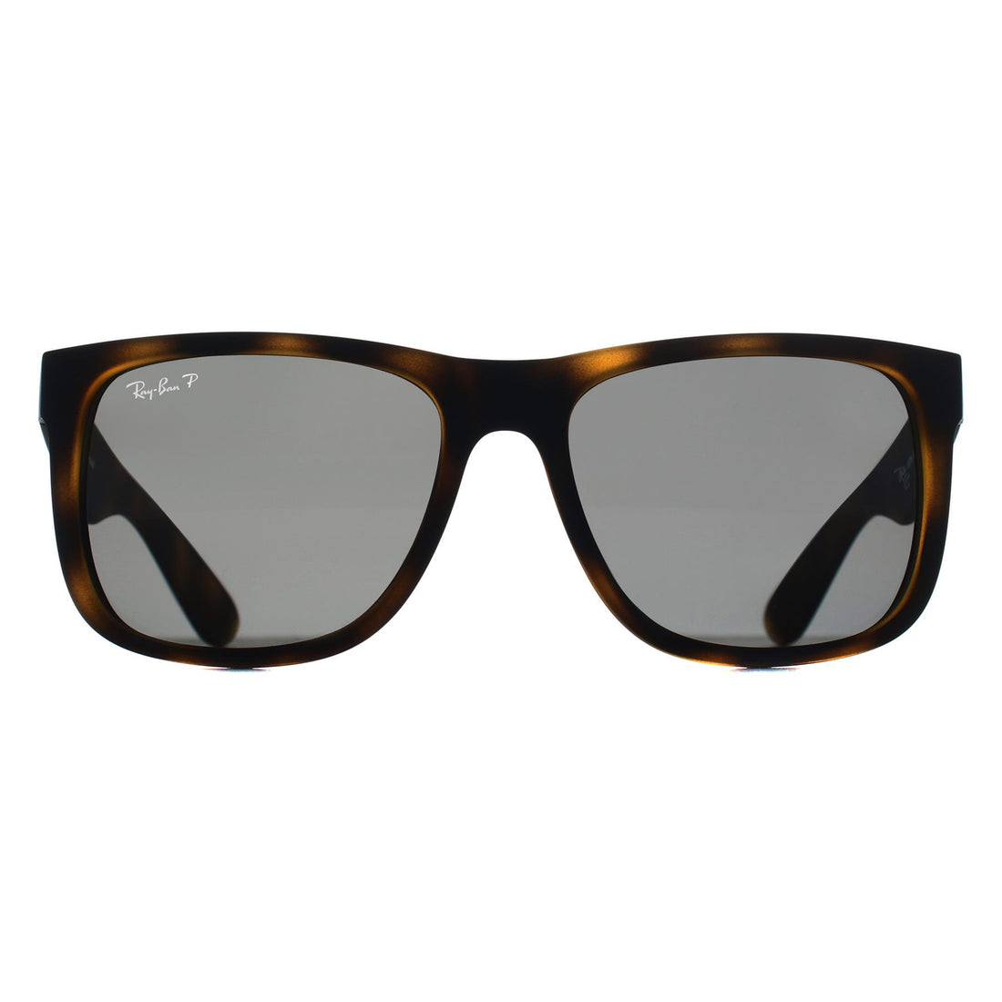 Ray-Ban Sunglasses RB4165 Justin 865/87 Matte Havana Dark Grey Polarized