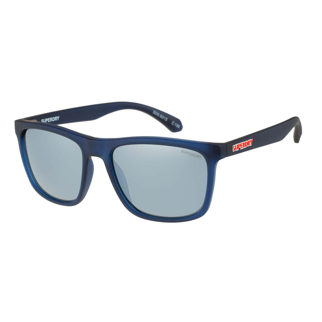 Superdry Sunglasses SDS-5015 106 Frosted Dark Blue Silver Mirror