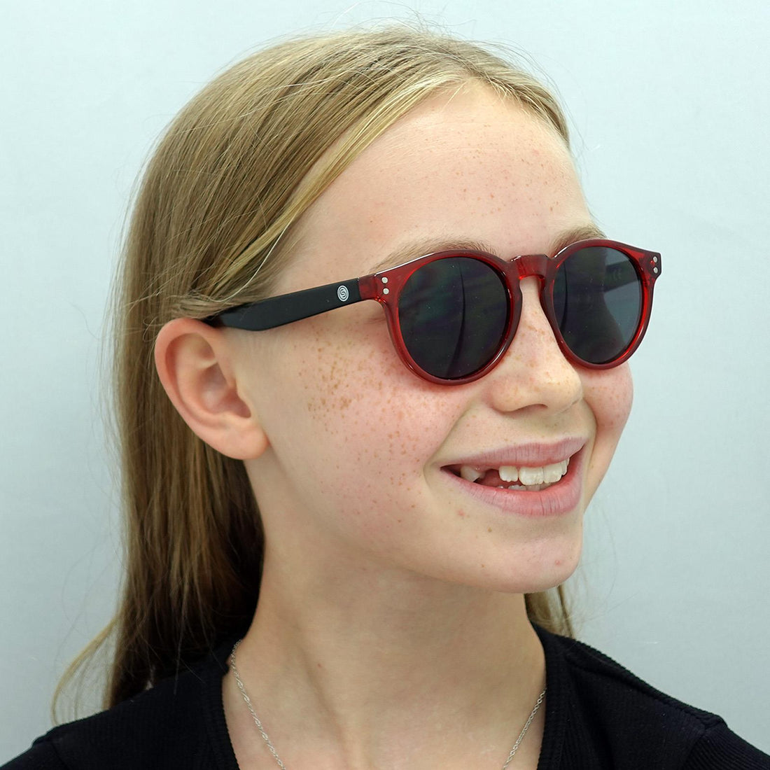 Smarty Sunglasses X2944 F Transparent Red Black Grey