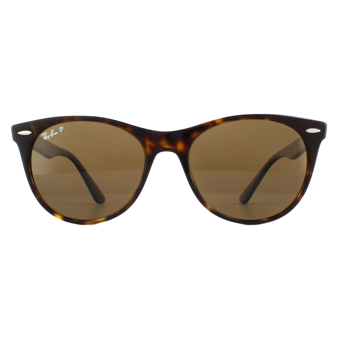 Ray-Ban Sunglasses Wayfarer II RB2185 902/57 Striped Havana Brown Pola –  Discounted Sunglasses