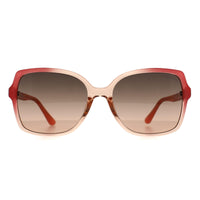 Guess Sunglasses GU00100 74B Crystal Pink Grey Blue