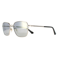 Police Sunglasses SPLE03 Roadie 1 8FEX Shiny Camel Brown Smoke Silver Mirror