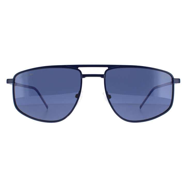 Lacoste Sunglasses L254S 401 Matte Blue Blue