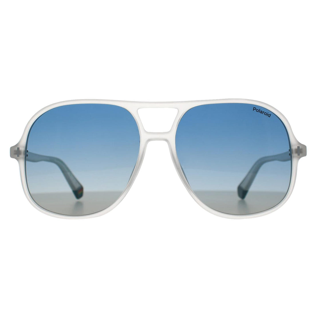 Polaroid Sunglasses PLD 6217/S 2M4 Z7 Matte Crystal Blue Gradient Polarized