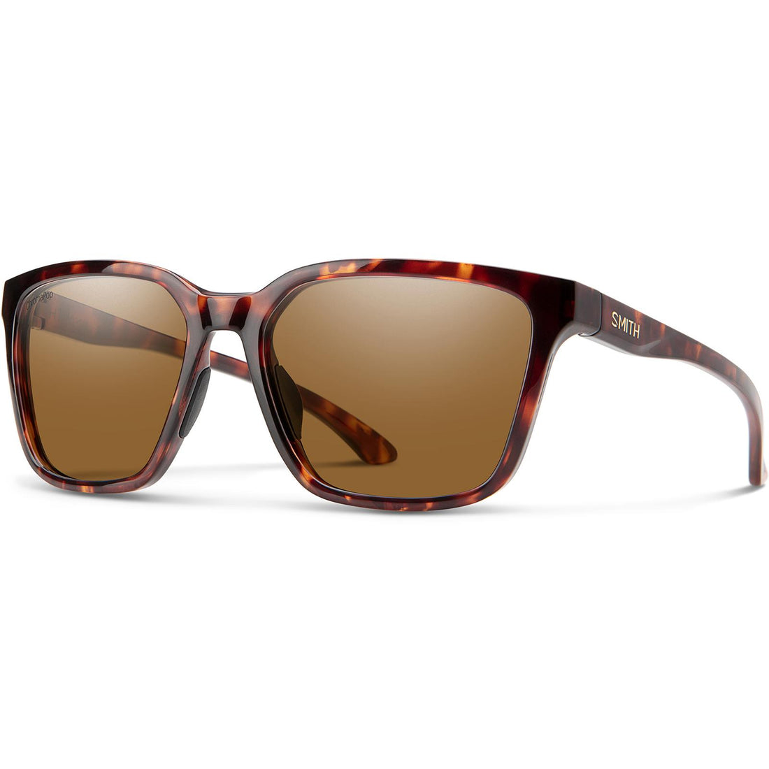 Smith Sunglasses Shoutout 086 L5 Tortoise ChromaPop Polarized Brown