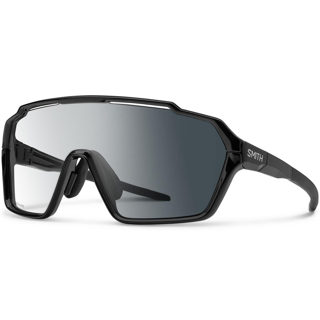 Smith Sunglasses Shift Mag 807 2W Black Photochromic Clear to Grey Oleophobic