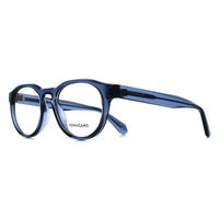 Salvatore Ferragamo Glasses Frames SF2987E 450 Transparent Azure Men Women