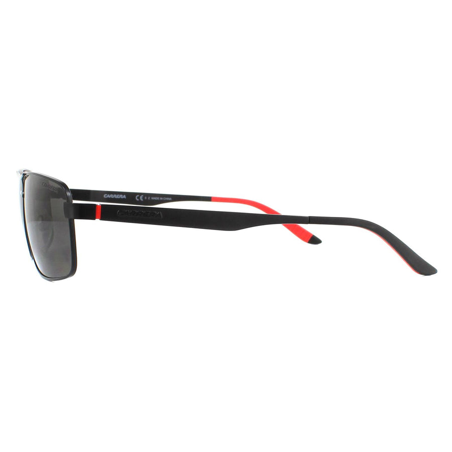 Carrera Sunglasses 8011/S 003 M9 Matte Black Grey Polarized