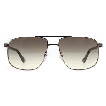 BMW Sunglasses BW0031 16P Shiny Palladium Green Gradient