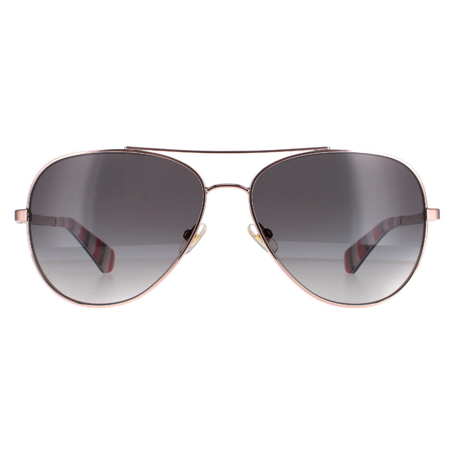 Kate Spade Sunglasses Avaline 2/S AU2 WJ Red Gold Grey Gradient Polarised