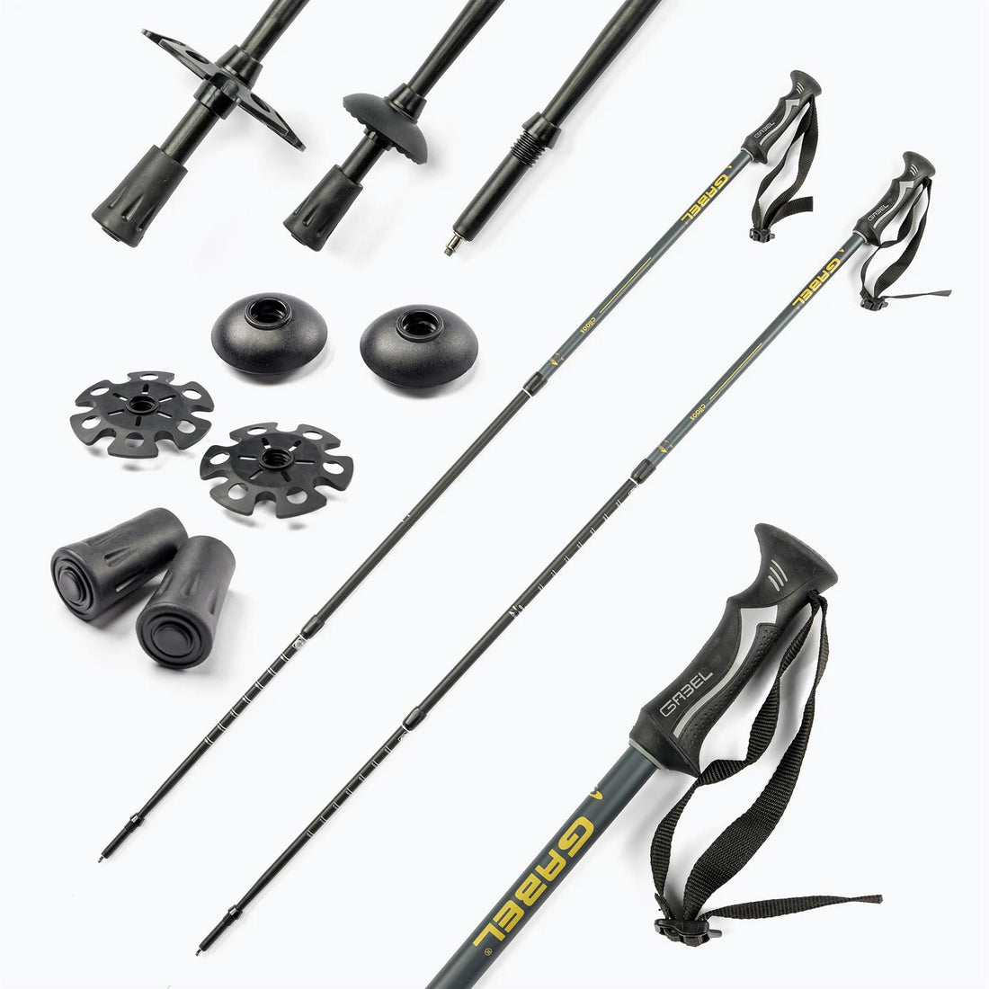 Gabel Trekking Poles Cilaos Ardesia Slate Telescopic