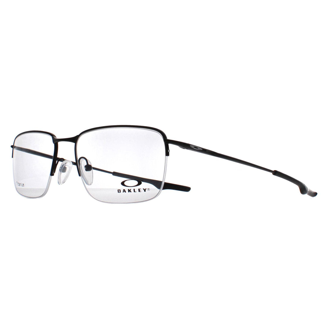 Oakley Glasses Frames OX5148 Wingback Sq 5148-01 Satin Black Men