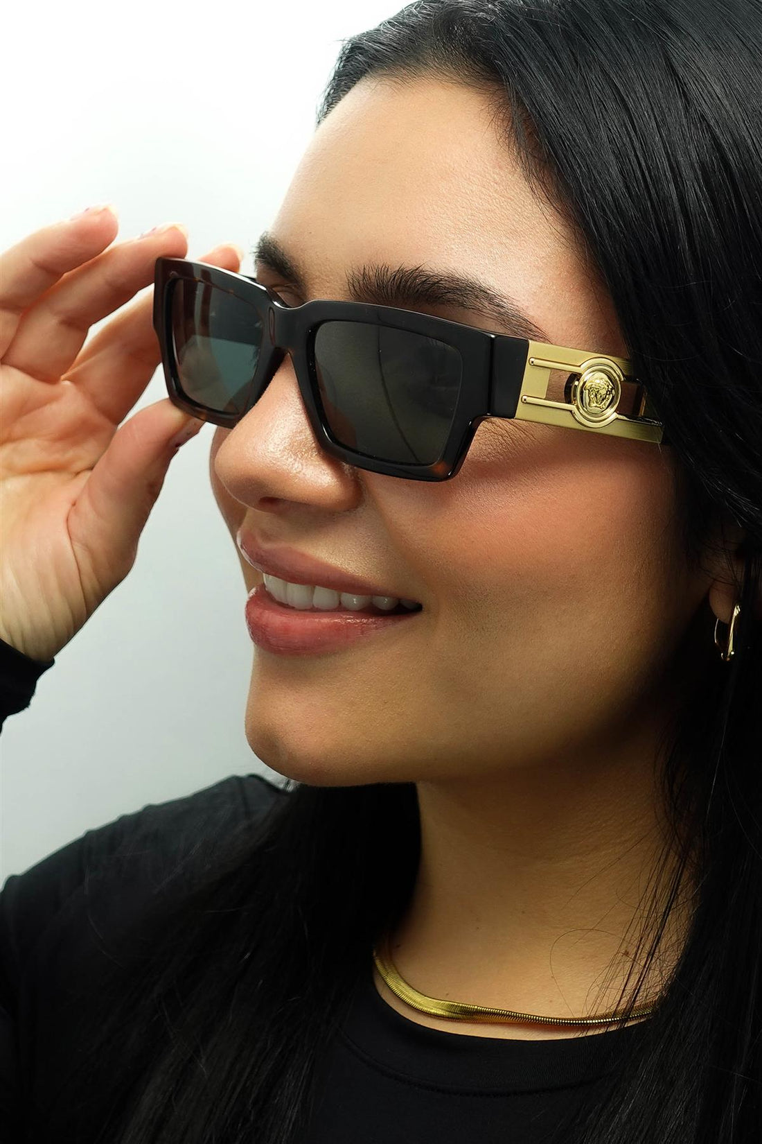 Versace Sunglasses VE4459 108/87 Dark Havana Dark Grey