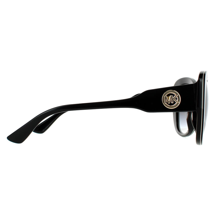 Michael Kors Sunglasses MK2120 33558G Dark Brown Jacqaurd Logo Dark Grey Gradient