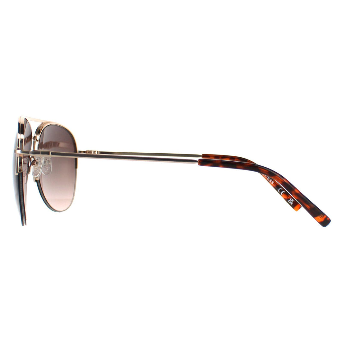 Guess Sunglasses GF0224 32F Gold Brown Gradient