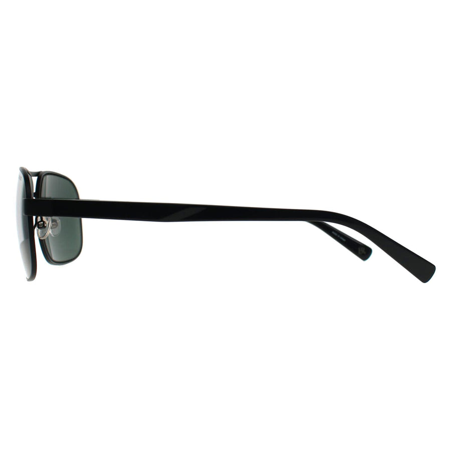 Banana Republic Sunglasses BR 1006/S 003 UC Matte Black Green Polarized