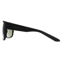 Dragon Sunglasses Rune XL 40731-003 Matte Black G15 Green