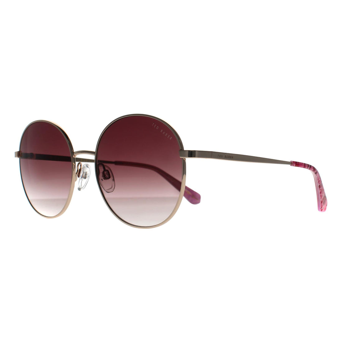 Ted Baker Sunglasses TB1744 Viola 401 Gold Brown Gradient