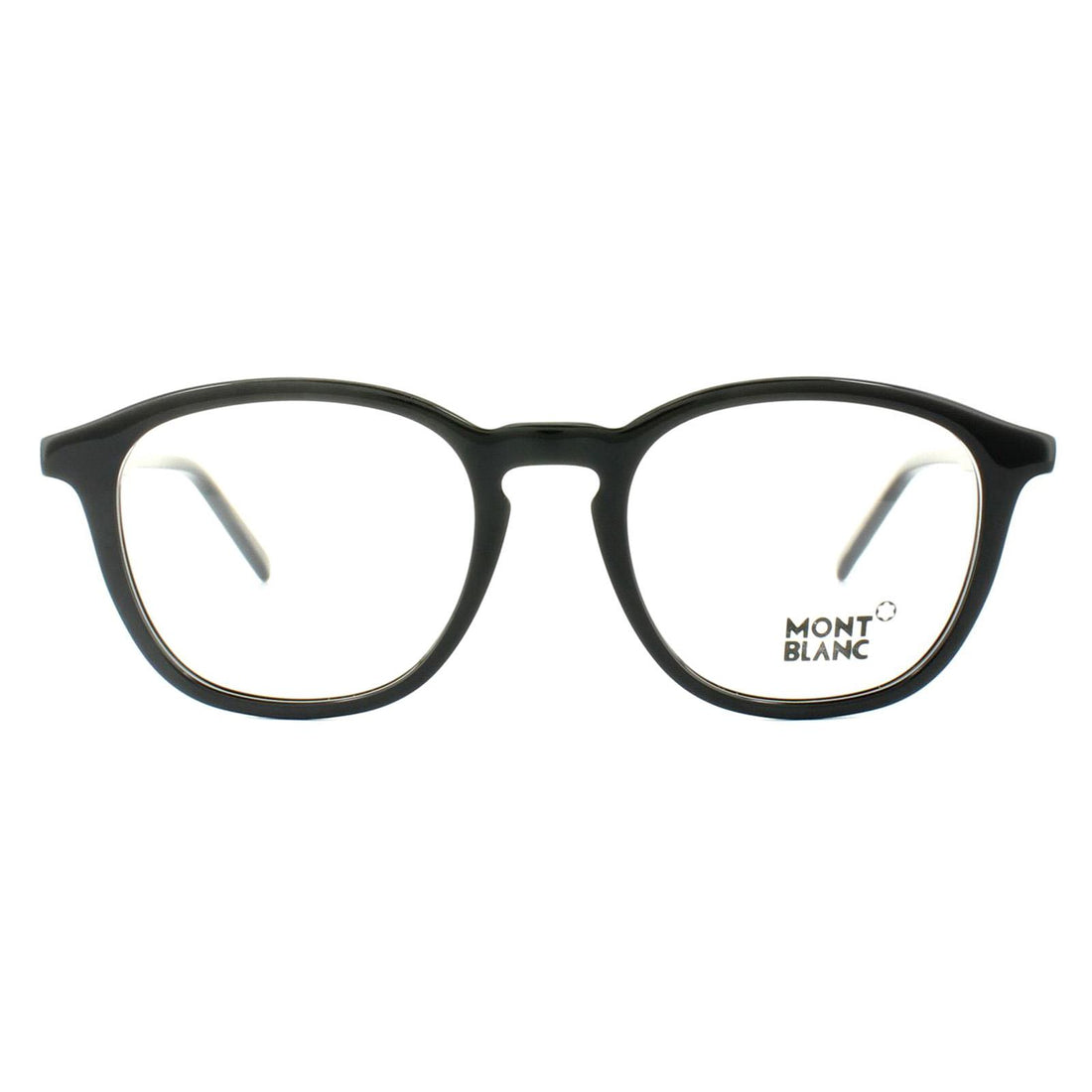 Mont Blanc Glasses Frames MB0613 001 Shiny Black