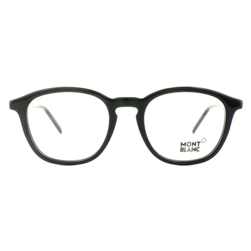 Mont Blanc Glasses Frames MB0613 001 Shiny Black