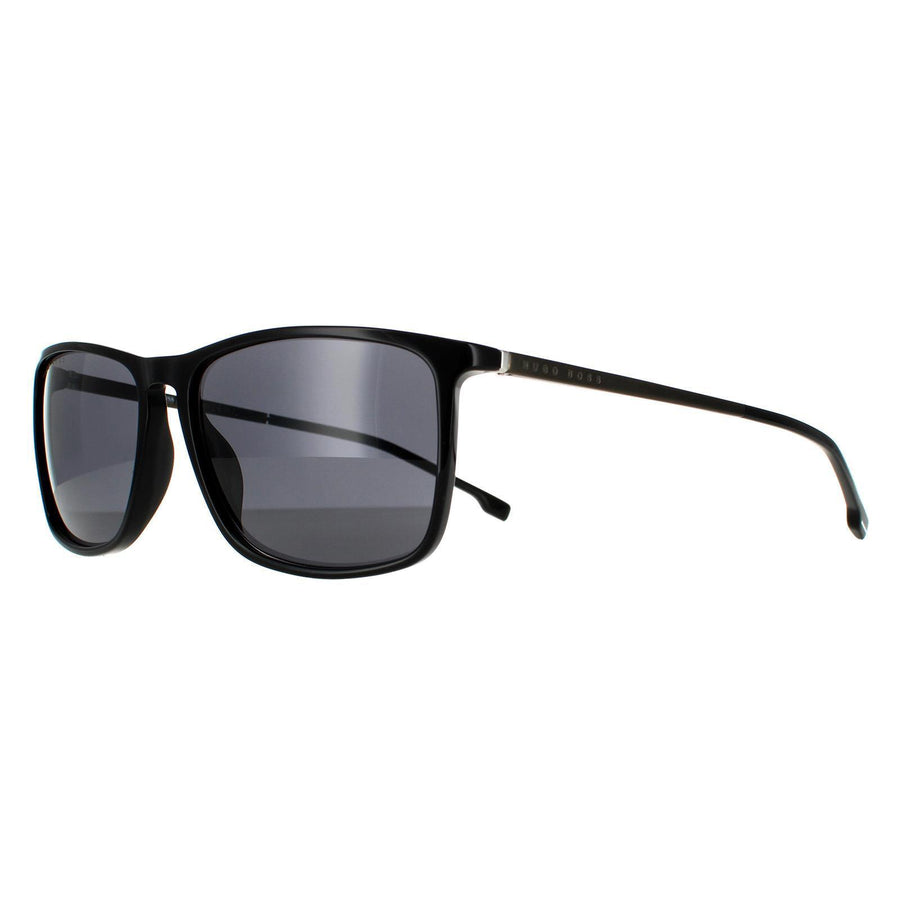 Hugo Boss Sunglasses BOSS 1182/S/IT 807 IR Black Grey Polarized
