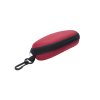 Montana Medium Red Clamshell Sunglasses Case